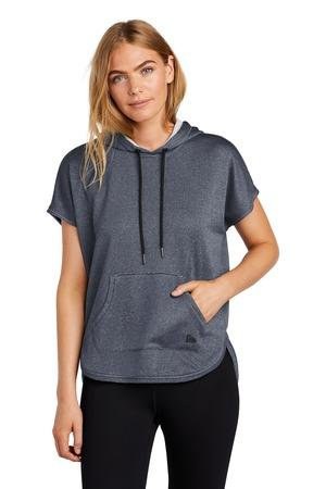 New Era LNEA533 - Women's Performance Terry Short Sleeve Hoodie LNEA533