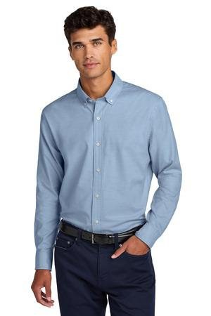 Mercer+Mettle MM2002 - Long Sleeve Modern Oxford Shirt MM2002