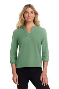Mercer+Mettle MM2011 - Women's Stretch Crepe 3/4-Sleeve Blouse MM2011