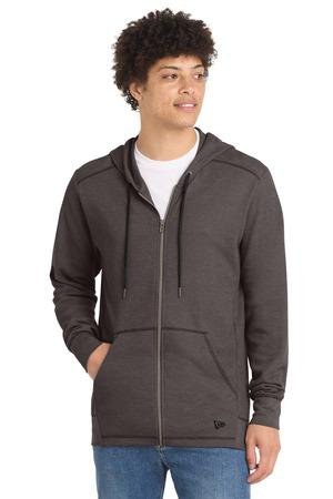 New Era NEA141 - Sudadera con capucha térmica con cremallera completa NEA141