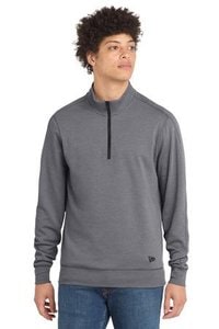 New Era NEA512 - Tri-Blend Fleece 1/4-Zip Pullover. NEA512