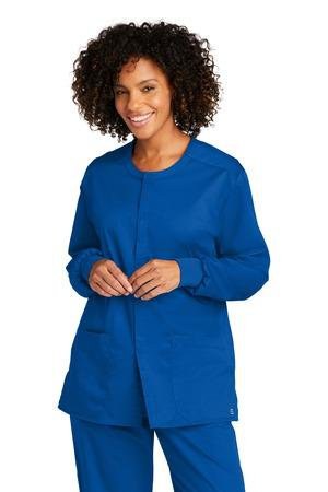 Wink WW3080 - Chaqueta de uniforme unisex WorkFlex con botones a presión WW3080