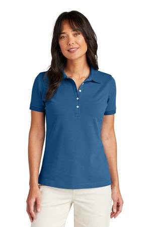 Brooks Brothers BB18201 - Polo de Piqué de Algodón Pima para Mujer BB18201