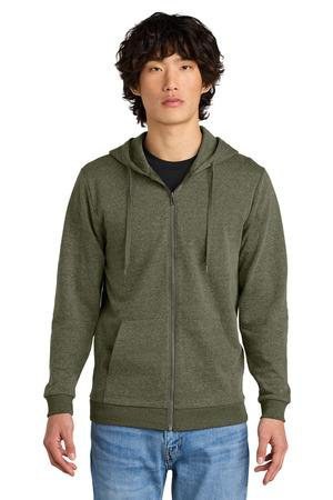 District DT1302 - Perfect Tri Fleece Full-Zip Hoodie DT1302