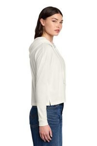 District DT1390L - Sudadera con capucha de manga larga Tri Midi Perfect para mujer DT1390L