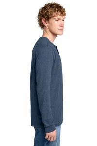 District DT145 - Perfect Tri Long Sleeve Henley DT145