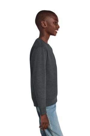 District DT6104Y - Youth V.I.T. Fleece Crew DT6104Y