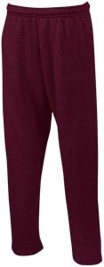 Open Bottom Sweatpants with Pockets - Egotier 974MP