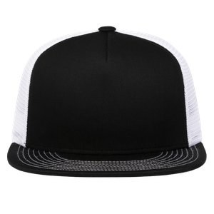Gorra Trucker con visera de 5 paneles, modelo D-Series, con cierre a presión. - Egotier 4D7