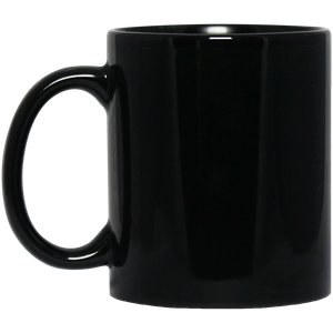 Taza negra de 11 oz - Egotier BM11OZ