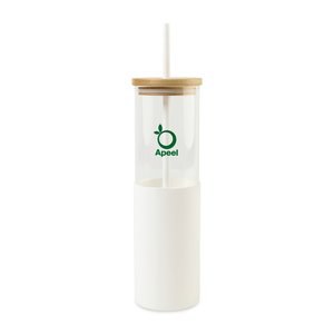 Aviana 101543 - ™ Vaso de Vidrio Journey con Pajita - 20 Oz