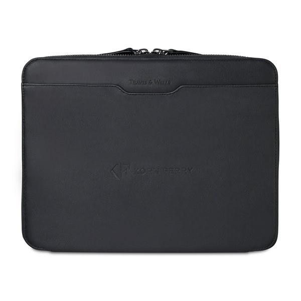 Travis & Wells 101743 - Envoy Executive Zipper Close Padfolio