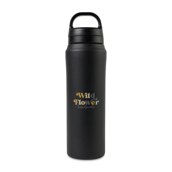 Botella de agua Rowan de acero inoxidable reciclado - 16 oz.