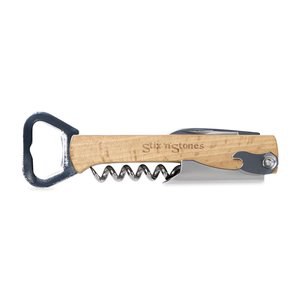 GiftRetail 102196 - 4 in 1 Wine & Bottle Opener