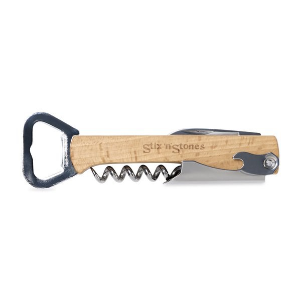 GiftRetail 102196 - 4 in 1 Wine & Bottle Opener