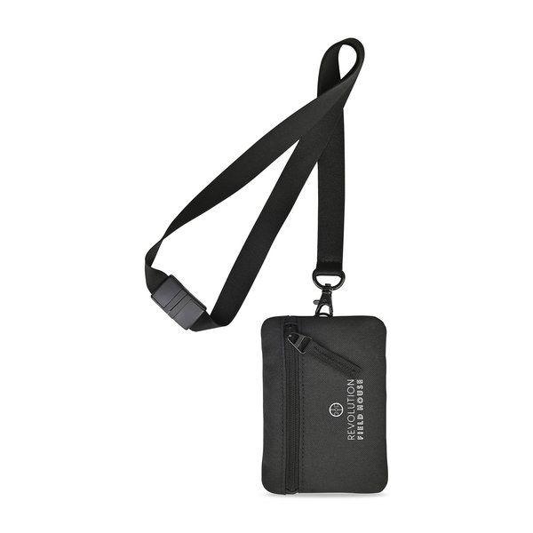 Gemline 102289 - Rally Recycled ID Pouch Lanyard