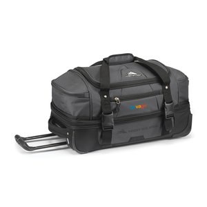 High Sierra 102316 - Bolsa de lona con ruedas Fairlead de 22" con fondo abatible
