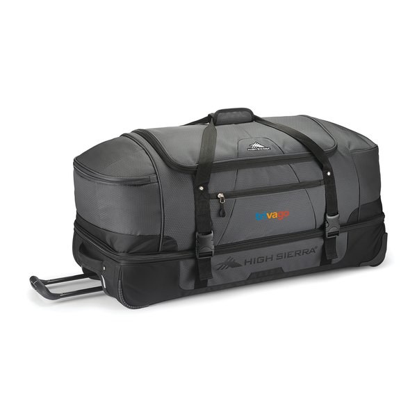 Bolsa de viaje con ruedas Fairlead de 34 pulgadas con doble fondo