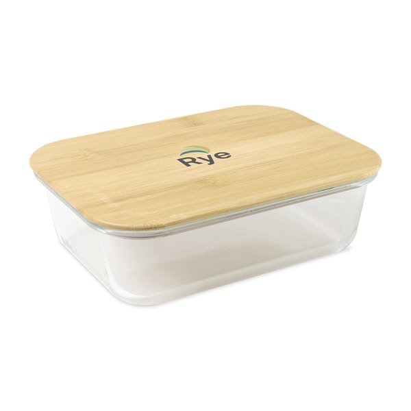 Gemline 102337 - Recipiente de bambú para alimentos de 7 tazas