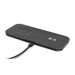 Gemline 102456 - Eden Recycled rPET Wireless Dual Charging Pad