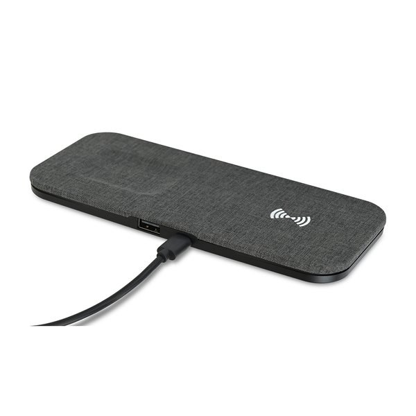 Gemline 102456 - Eden Recycled rPET Wireless Dual Charging Pad