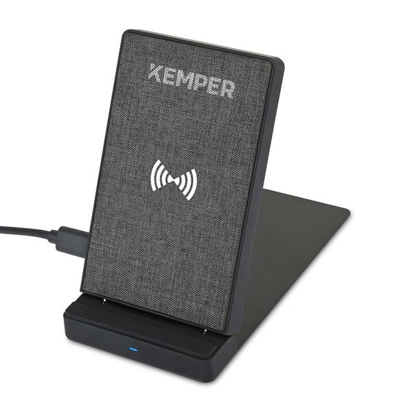 Gemline 102462 - Cargador de escritorio plegable Eden rPET reciclado