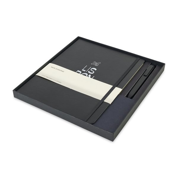 Juego de Regalo de Cuaderno X-Large y Bolígrafo GO