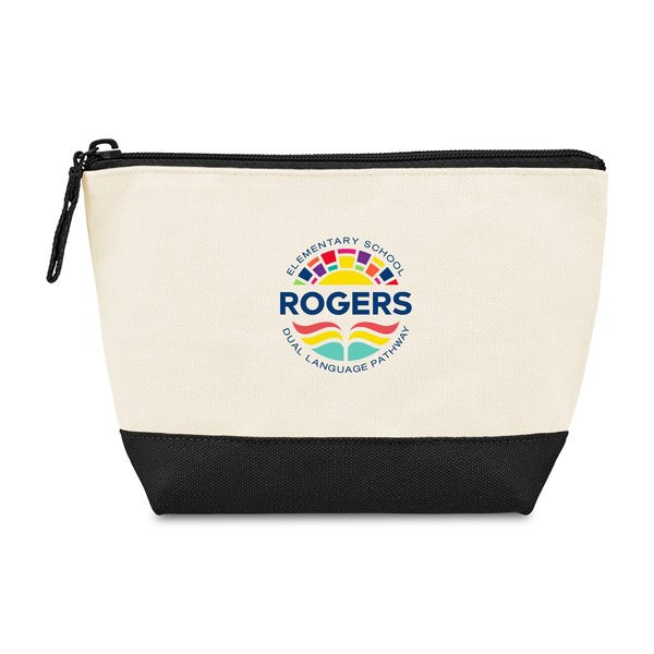 Canvas Zippered Pouch