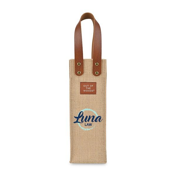 Jute Wine Tote