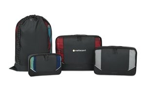 American Tourister 102702 - Zoom Turbo Recycled rPET 4 Piece Packing Cube Set