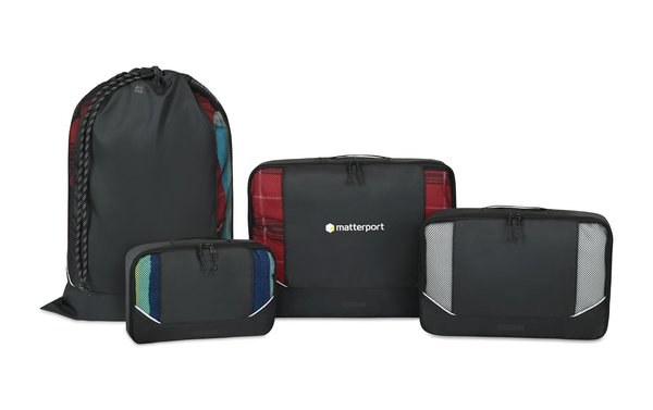 Zoom Turbo Recycled rPET 4 Piece Packing Cube Set