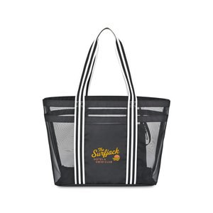 Gemline 102712 - Bolsa de Playa de Malla de Nailon Reciclado - AWARE™
