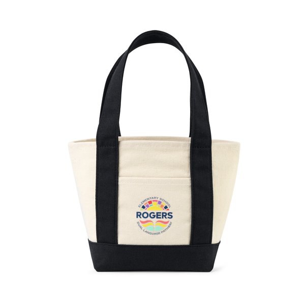 Bolso tote de lona pequeño