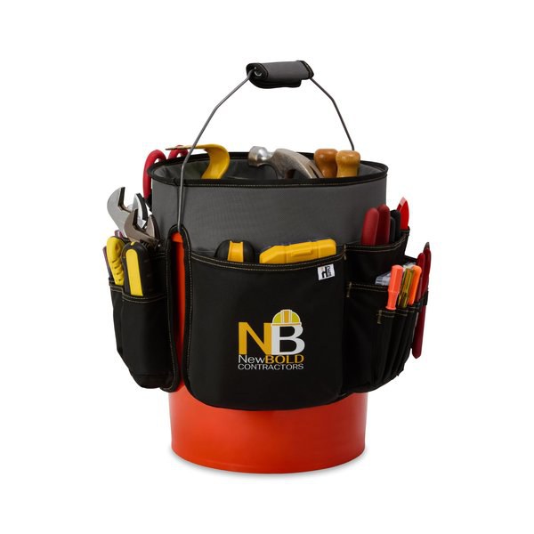Recycled rPET 18-inch 5-Gallon Bucket Tool Organizer