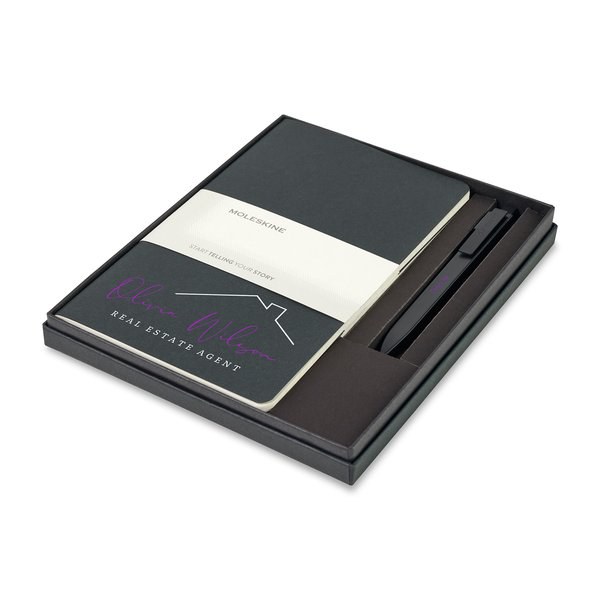Large Cahier and GO Pen Gift Set