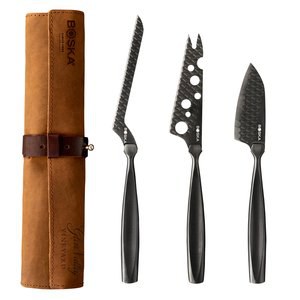 Boska 102978 - Cheese Knife Set Monaco+ Dark