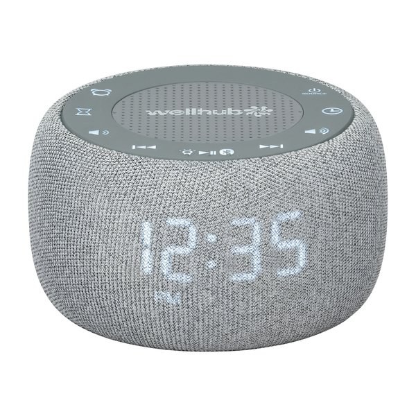 iLive 102990 - Despertador con alarma suave y máquina de ruido blanco