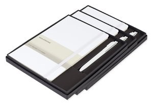 Pack of 30 Moleskine 100479 - Large Notebook and GO Pen Gift Set