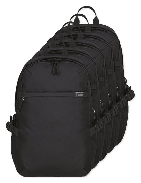 Pack de 5 GiftRetail 100806 - Mochila para portátil Renew de rPET reciclado - AWARE™