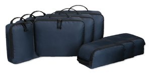Pack de 30 GiftRetail 101038 - Juego de cubos de embalaje de rPET reciclado Renew - AWARE™