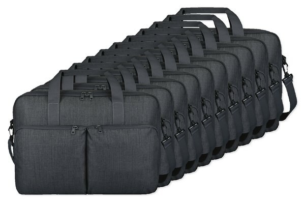 Pack de 10 GiftRetail 101964 - Bolso de fin de semana Alba de rPET reciclado