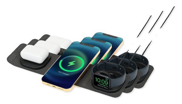 Cargador Inalámbrico Plegable Compacto Newton