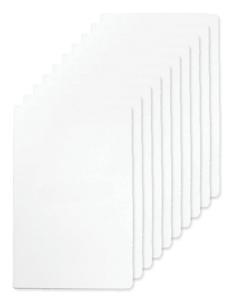 Pack de 10 Moleskine P40067 - Cuaderno Volant rayado grande