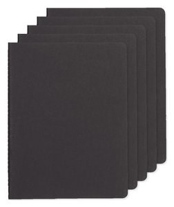 Pack de 5 Moleskine P40085 - Cuaderno Diario Rayado X-Large