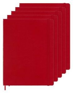 Pack of 50 Moleskine P40500 - Hard Cover Ruled X-Large Notebook