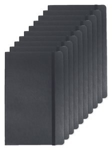 Pack of 10 Moleskine P40616 - Soft Cover Ruled Large Notebook
