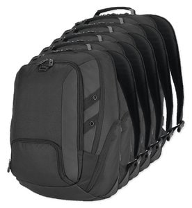 Pack of 5 Vertex P5385 - Carbon Laptop Backpack