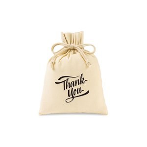 Gemline 100342 - Bolsa de regalo con cordón de lona - Mediana