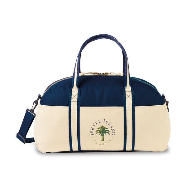 Bolsa de fin de semana de algodón Nantucket
