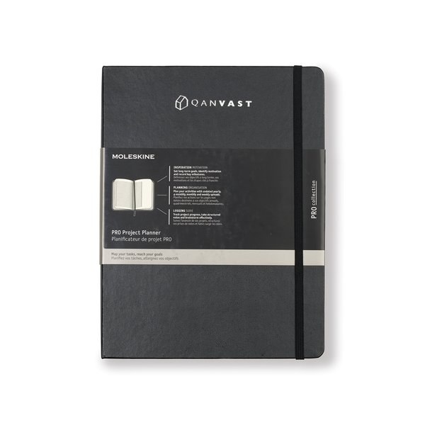 Moleskine 100473 - Hard Cover Ruled XL Professional Project Planner